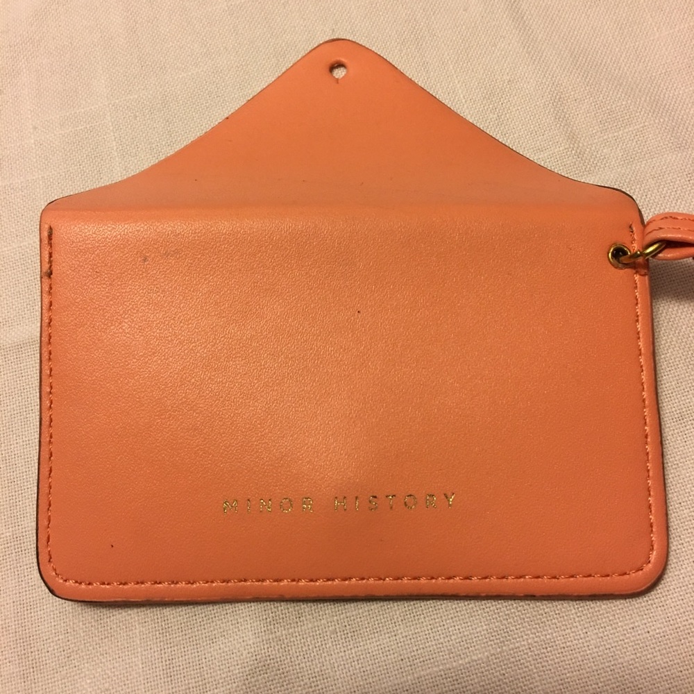 🎈 4/$25 or 10/$50 Minor History credit card / business card wallet
